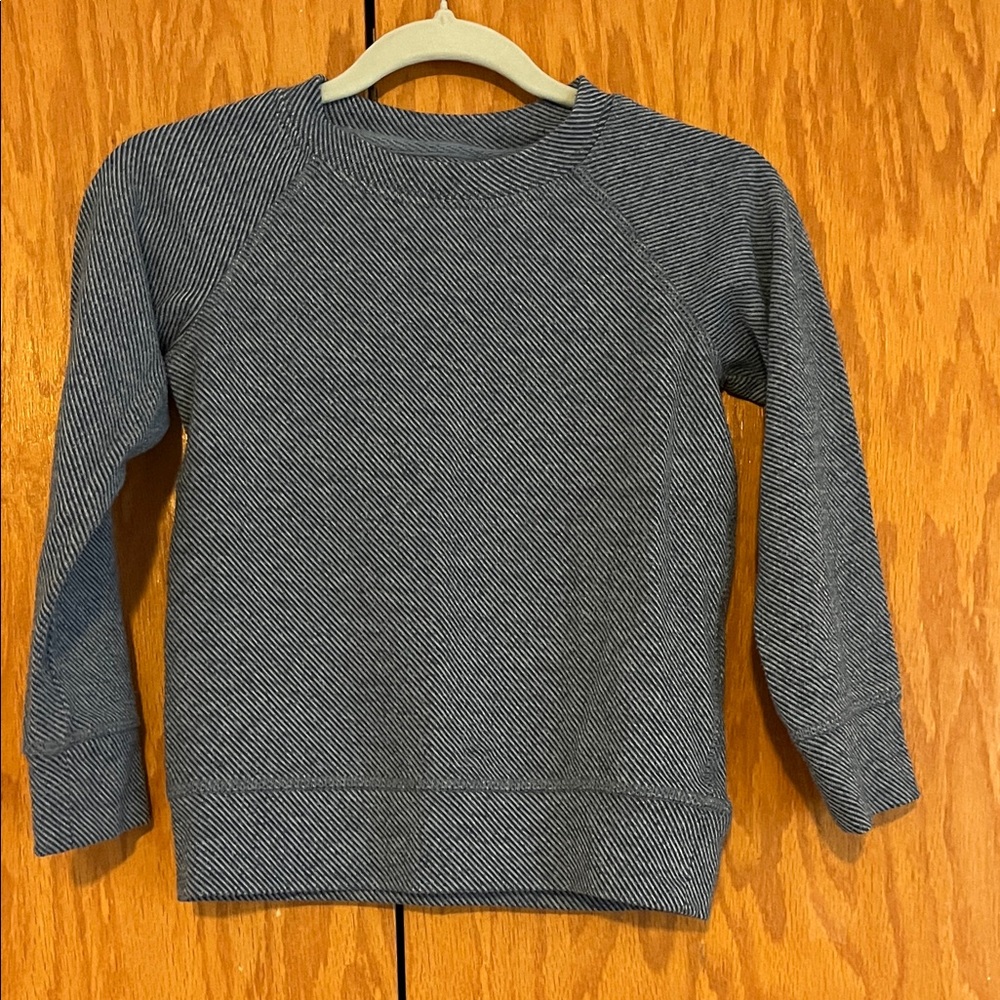 Faherty kid's Blue Crewneck Sweater